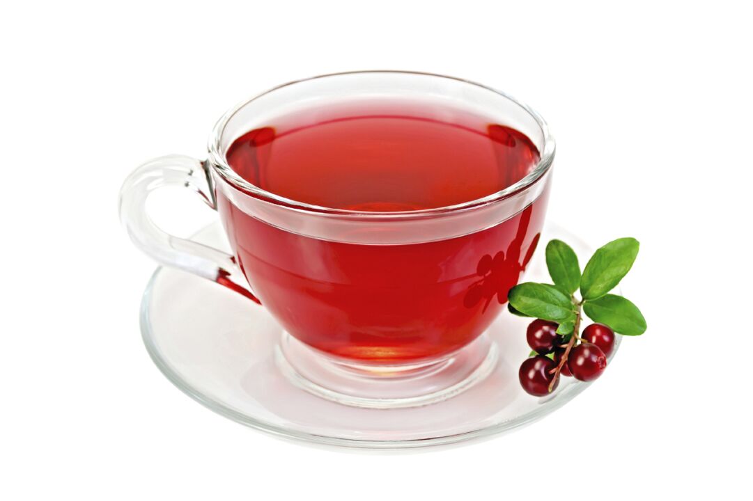 Quickly relieve inflammation in cystitis cranberry drink