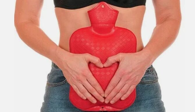A sign of cystitis in women