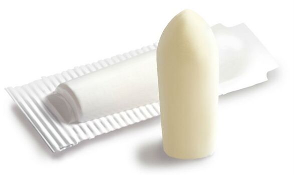 Vaginal candles for the treatment of cystitis in women
